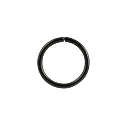 Black PVD steel continuous ring