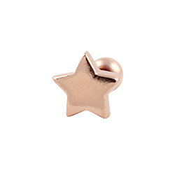 Star cartilage earring