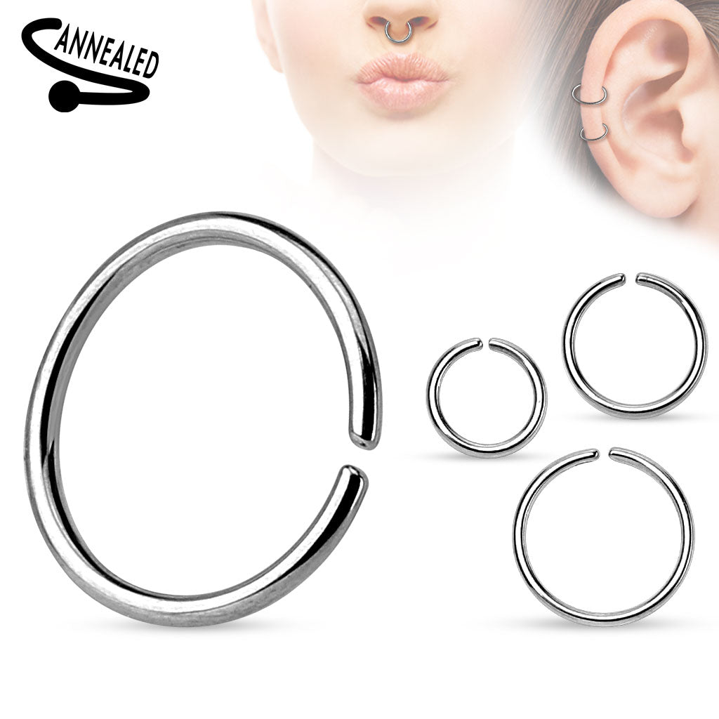 Hypoallergenic titanium replacement earring hooks – Serenity Jewellery UK