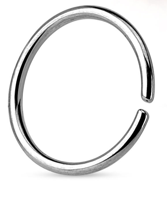 Stainless Steel Continuous Ring – Serenity Jewellery UK