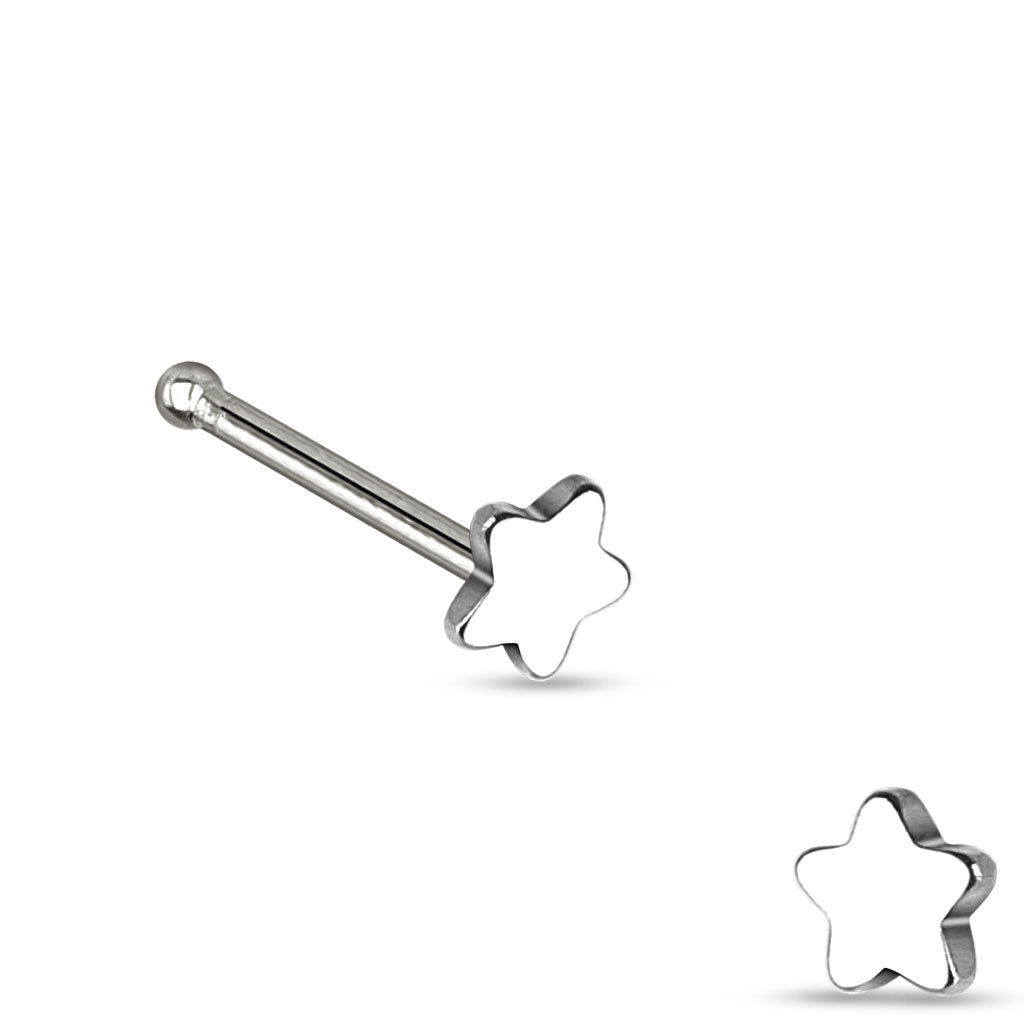 Star Hypoallergenic Nose Stud