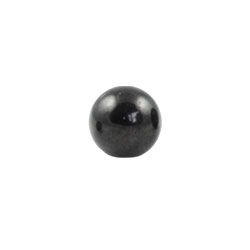 Black PVD steel screw-on ball - 1.2mm gauge