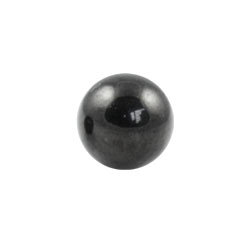 Black PVD titanium screw-on ball