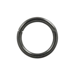 Black PVD titanium hinged segment ring