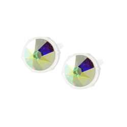 Swarovski earrings plastic backing discount