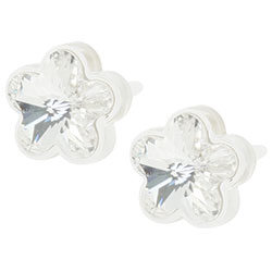 Blomdahl medical plastic flower earrings