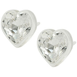 Blomdahl medical plastic heart earrings