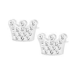 Blomdahl medical plastic princess earrings