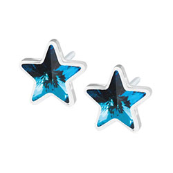 Blomdahl medical plastic star earrings