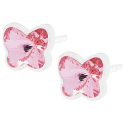 Small plastic earrings sales