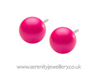 Blomdahl pearl titanium earrings