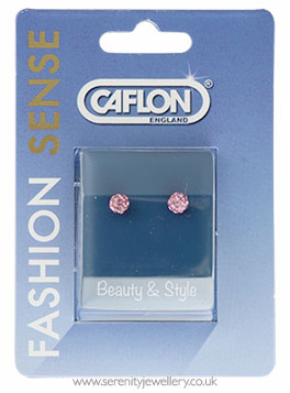 Caflon gold plated steel fireball earrings