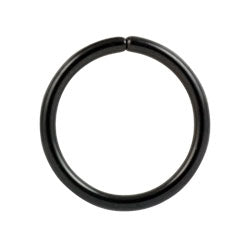 Black PVD steel continuous ring