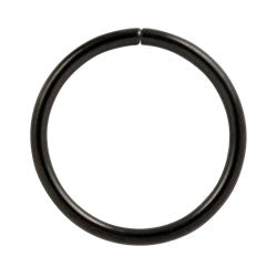 Black PVD steel continuous ring