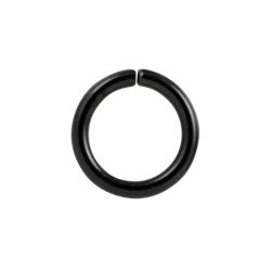 Black PVD steel continuous ring