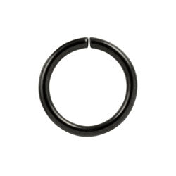 Black PVD steel continuous ring