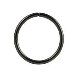 Black PVD steel continuous ring