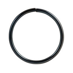 Black PVD steel continuous ring