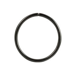 Black PVD steel continuous ring