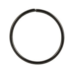 Black PVD steel continuous ring