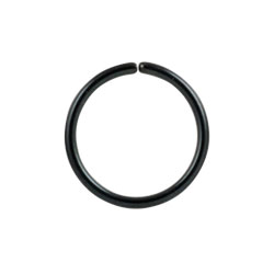 Black PVD steel continuous ring