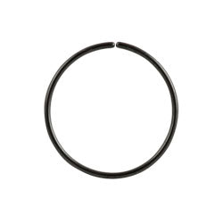 Black PVD steel continuous ring