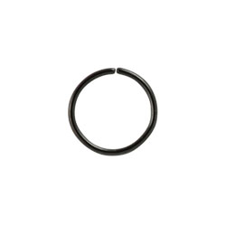 Black PVD steel continuous ring