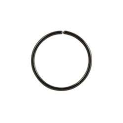 Black PVD steel continuous ring