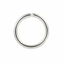 Surgical steel continuous ring