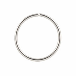 Surgical steel continuous ring