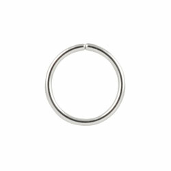 Surgical steel continuous ring