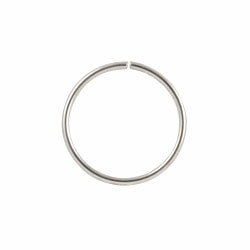 Surgical steel continuous ring