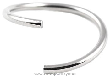 Surgical steel continuous ring