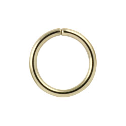 Gold PVD steel continuous ring