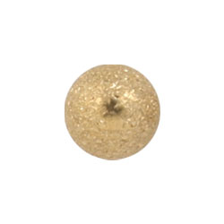 Gold PVD steel shimmer screw-on ball