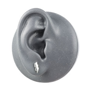 Lightning bolt cartilage earring