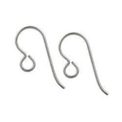 Niobium earring hooks