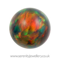 Opal screw-on ball