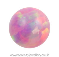 Opal screw-on ball