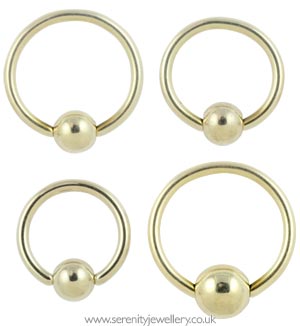 Gold PVD titanium BCR