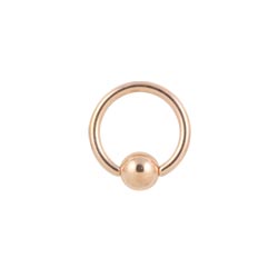 Rose gold PVD steel BCR