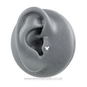 Small outlet gauge earrings