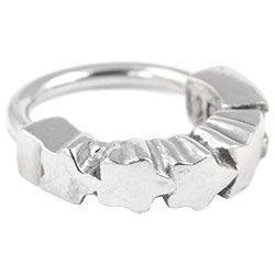 Stars helix hoop