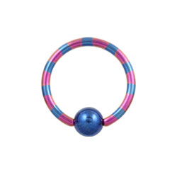 Striped titanium BCR