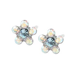 Studex Tiny Tips surgical steel daisy earrings