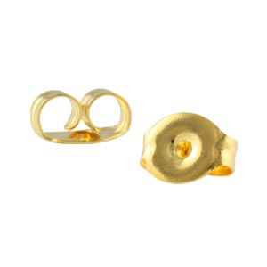 Studex gold plated steel butterfly backs