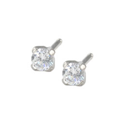 Studex Sensitive surgical steel Cubic Zirconia earrings