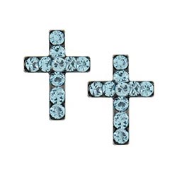 Studex Sensitive surgical steel cross earrings