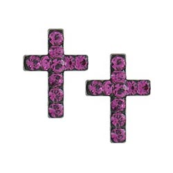 Studex Sensitive surgical steel cross earrings