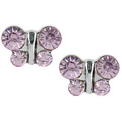 Studex Sensitive surgical steel butterfly earrings